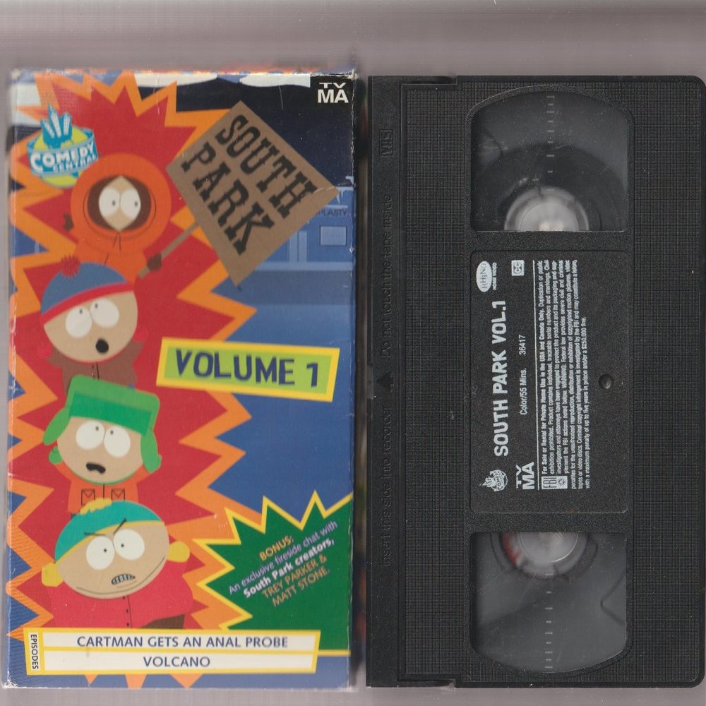 South Park Volume 1 VHS  Comedy Central